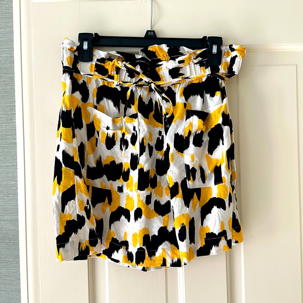 Target linen short size M